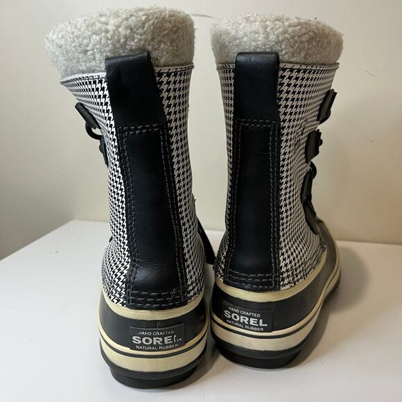 Sorel 1964 PAC Houndstooth Waterproof Snow Boots Women’s Size 6 - Picture 3 of 6